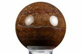 Colorful Polished Jasper Sphere - Skull Springs, Oregon #315019-1